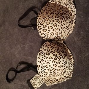 Victoria Secret multi way bra size 36c. Leopard print
